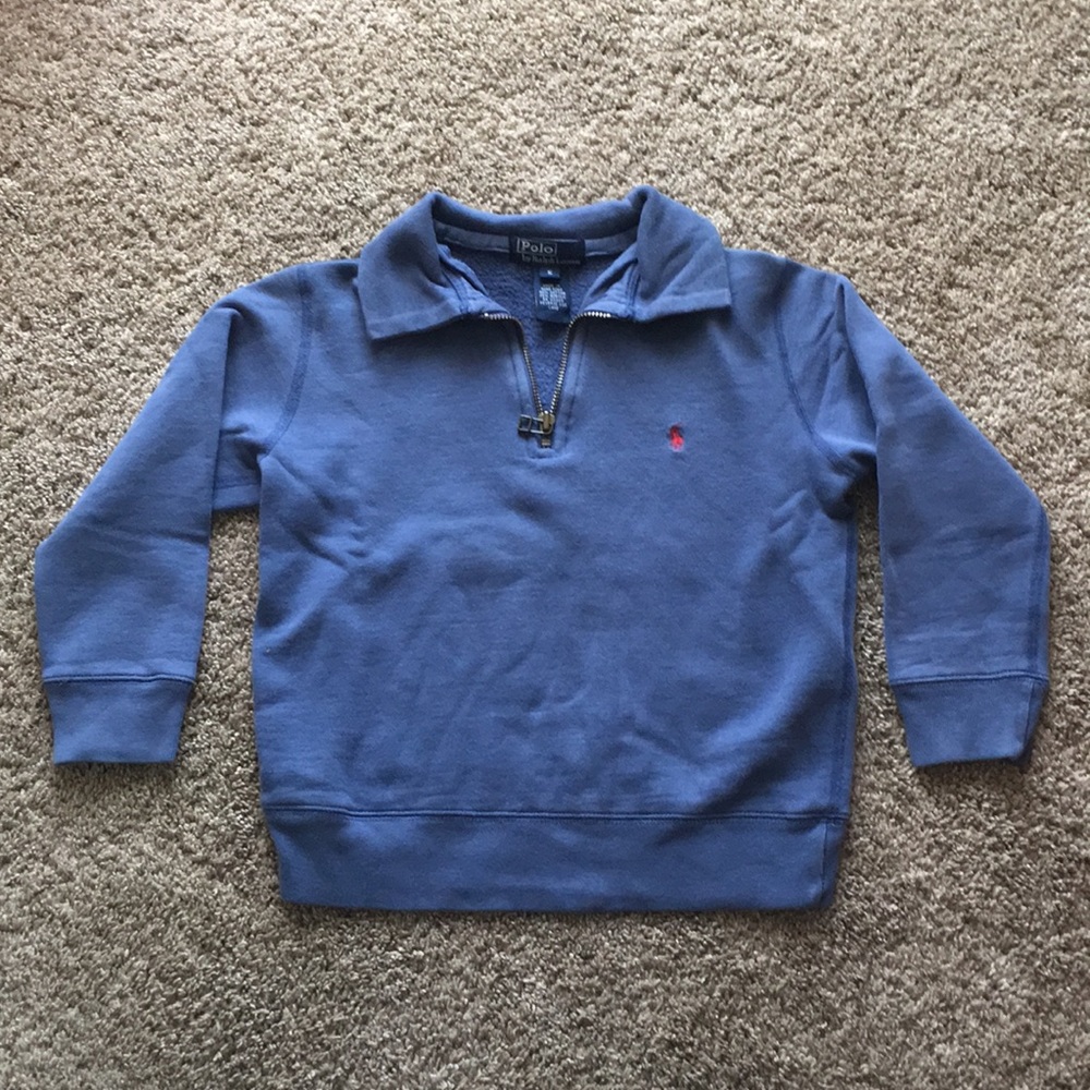 Polo Quarter Zip Sweatshirt/Pull-over